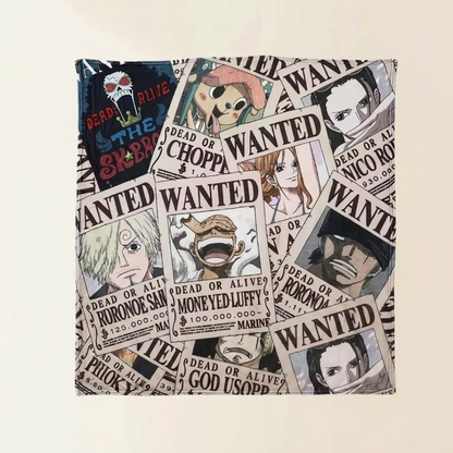 Personalized Wanted Blanket
